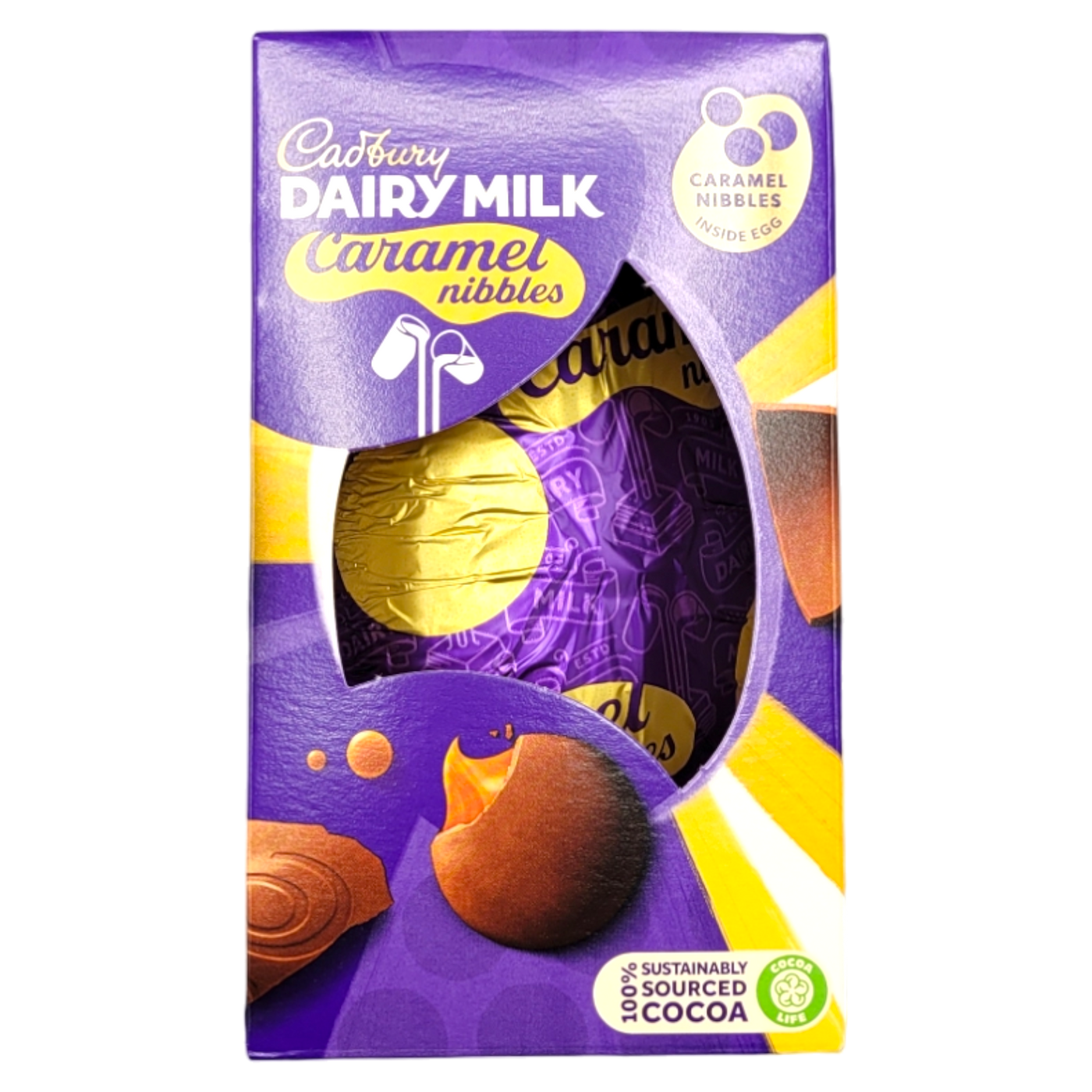 Cadbury Caramel Nibbles Egg, 96g