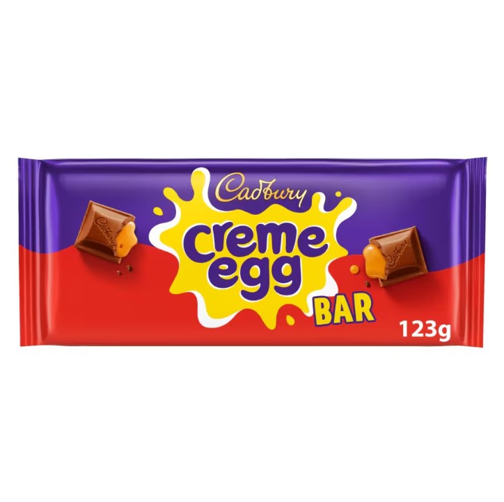 Cadbury Creme Egg Bar 123g
