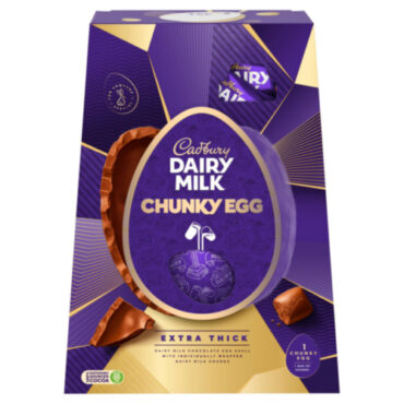 Cadbury Dairy Milk Chunky Inclusion Egg 400g