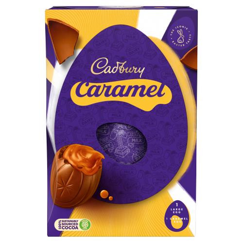 Cadbury Large Egg Caramel, 195g