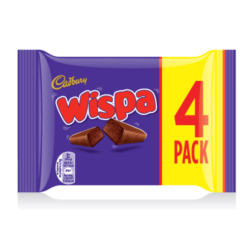 Cadbury Wispa 4-pack