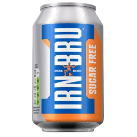 Irn Bru Sugar Free can, 330ml