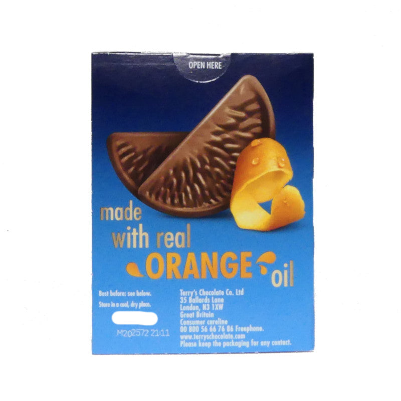 Terrys chocolate orange back