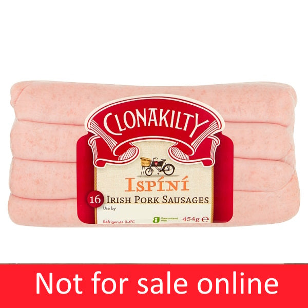 Clonakilty Breakfast Sausages 454g