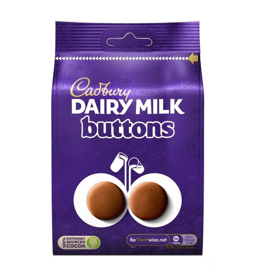 Cadbury Buttons Pouch, 119g