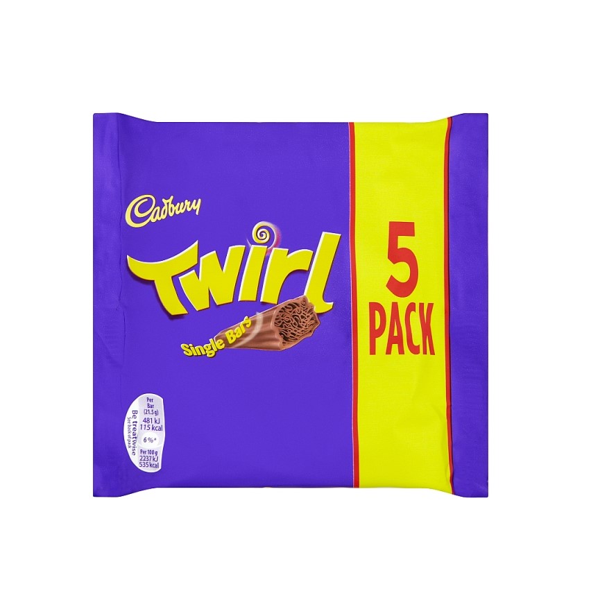 Cadbury Twirl, 5-pack